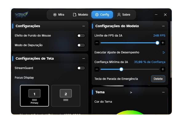 Painel VS AI PRO+ — Análise em tempo real